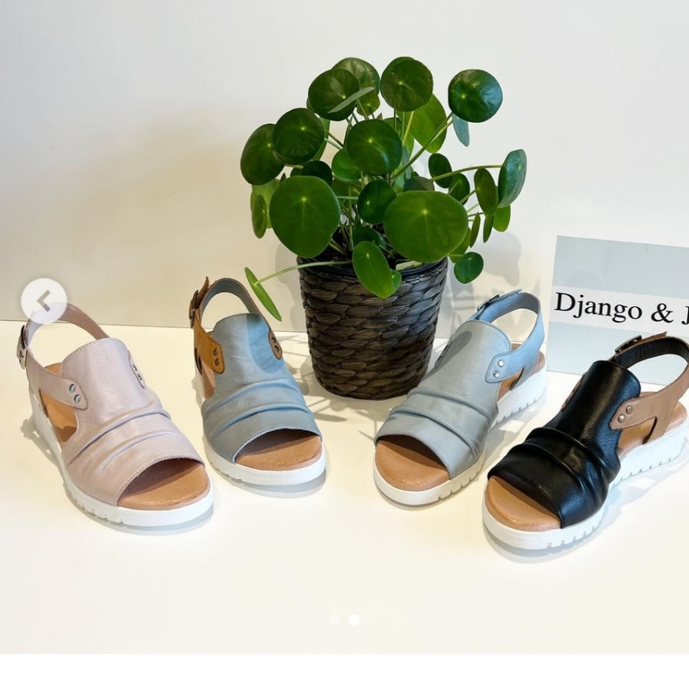 Django & Juliette Leather Sandals